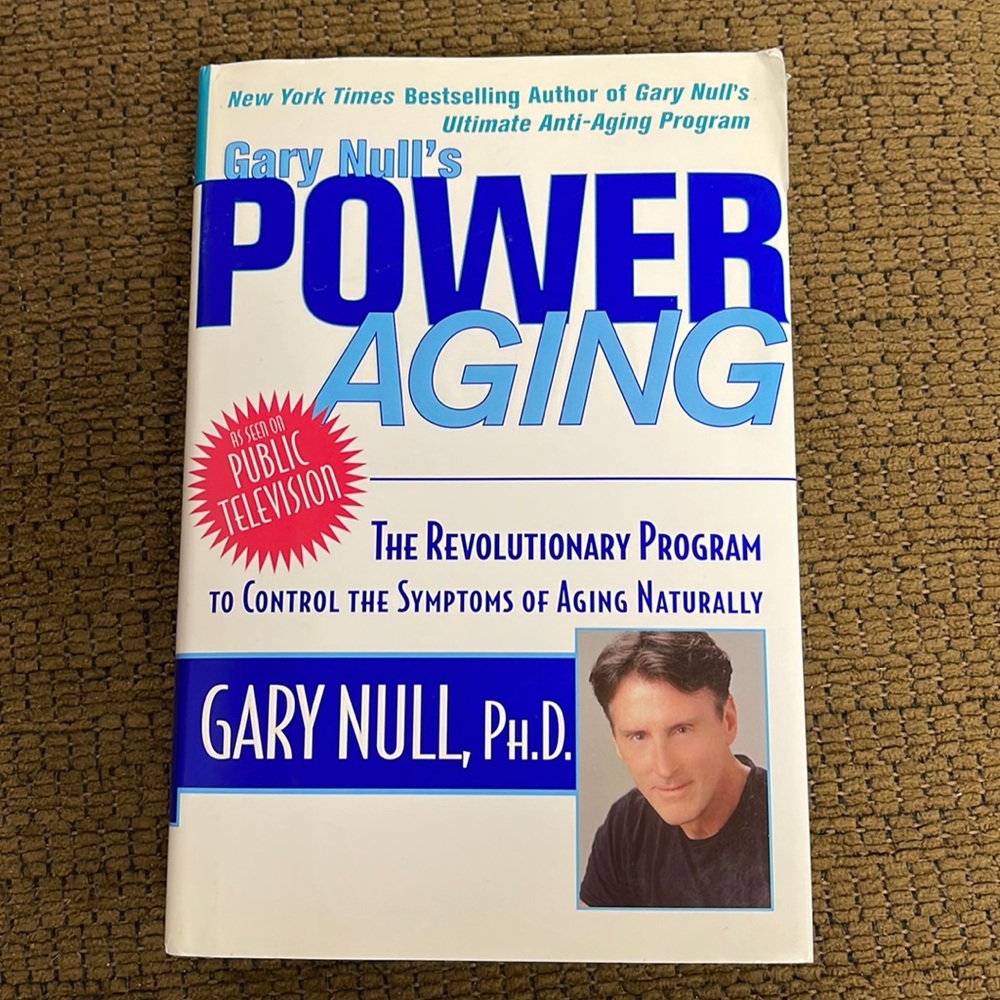 Gary Null’s POWER AGING Hardcover Book